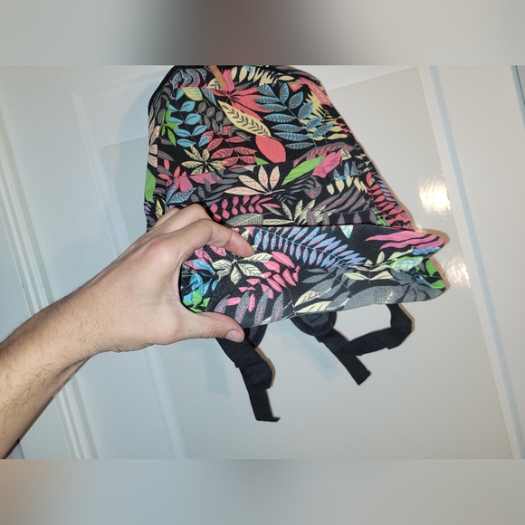 Neon leafs backpack - Picture 4 of 7